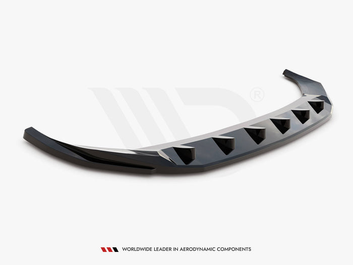 Audi SQ5 / Q5 S-Line SUV / Sportback Mk2 Facelift Front Splitter V.2 - Maxton Design