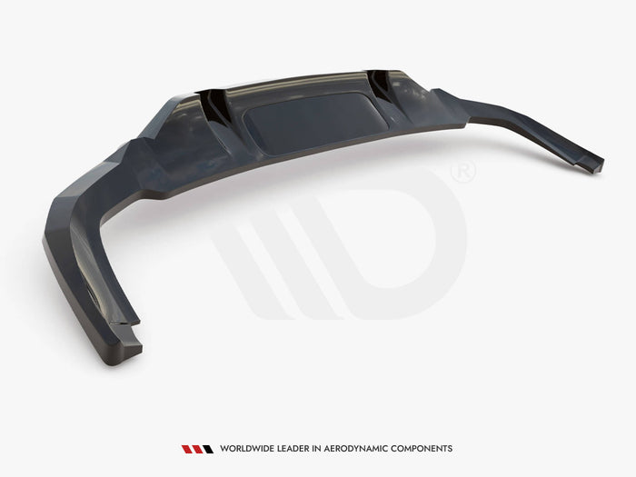 Audi SQ5 / Q5 S-Line Sportback Mk2 Facelift Rear Splitter (Vertical Bars) - Maxton Design