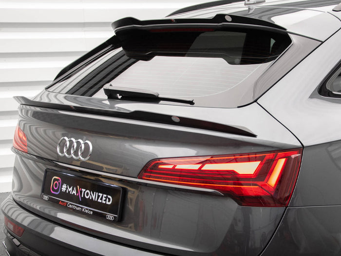 Audi SQ5 / Q5 S-Line Sportback Mk2 Facelift Lower Spoiler CAP - Maxton Design