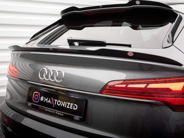 Audi SQ5 / Q5 S-Line Sportback Mk2 Facelift Lower Spoiler CAP - Maxton Design