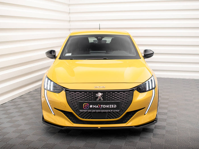 Peugeot 208 GT Mk2 Front Splitter V.2 - Maxton Design