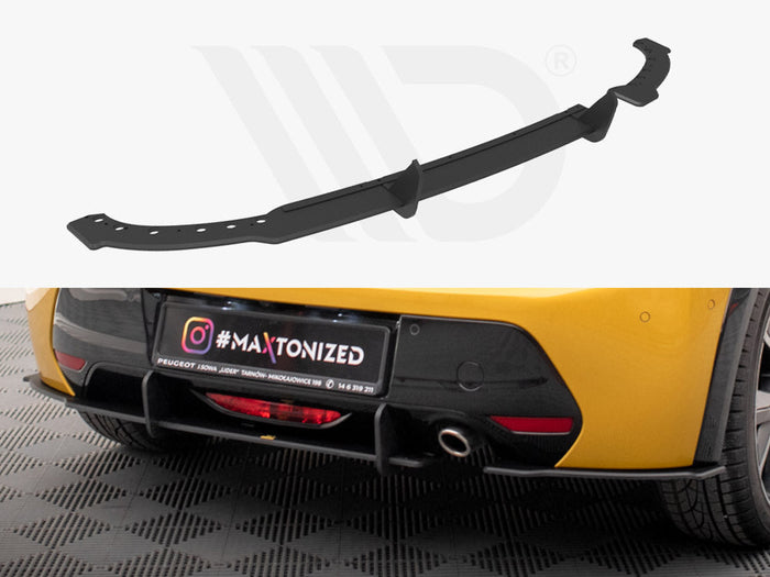 Maxton Design - STREET PRO REAR VALANCE PEUGEOT 208 GT MK2