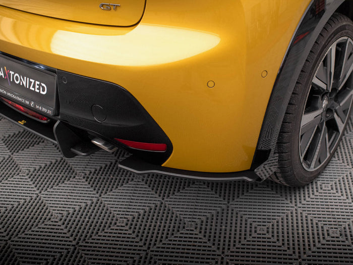 Maxton Design - STREET PRO REAR VALANCE + FLAPS PEUGEOT 208 GT MK2