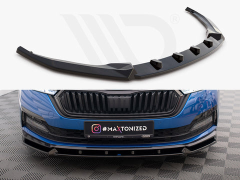 Front Splitter V.1 Skoda Octavia Sportline Mk4 - Maxton Design