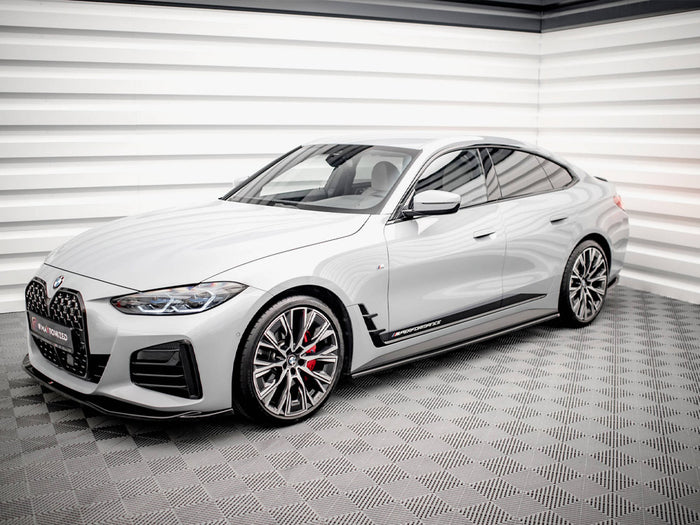 BMW i4 M-Pack G26 Side Skirts Diffusers V.2 - Maxton Design