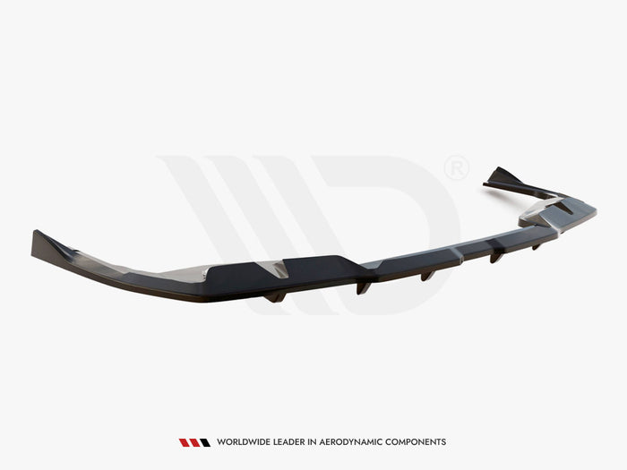 BMW i4 M-Pack G26 Central Rear Splitter (Vertical Bars) V.2 - Maxton Design