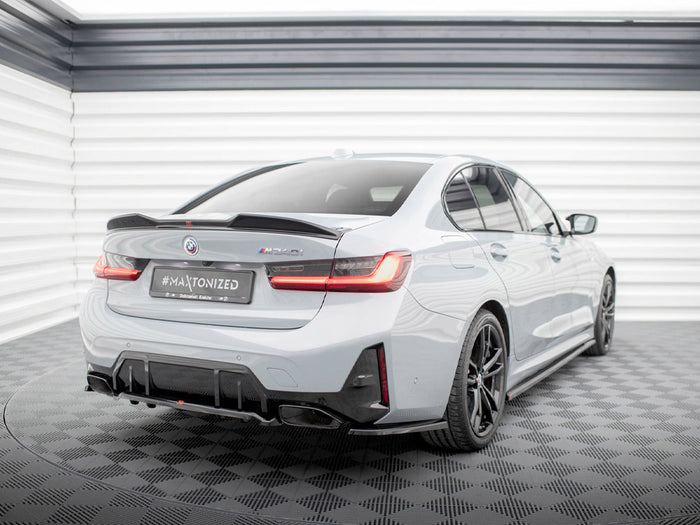 BMW M340i G20 / G21 Facelift Central Rear Splitter (Vertical Bars) V.1 - Maxton Design