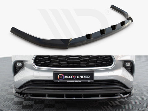 Maxton Design - FRONT SPLITTER TOYOTA HIGHLANDER MK4