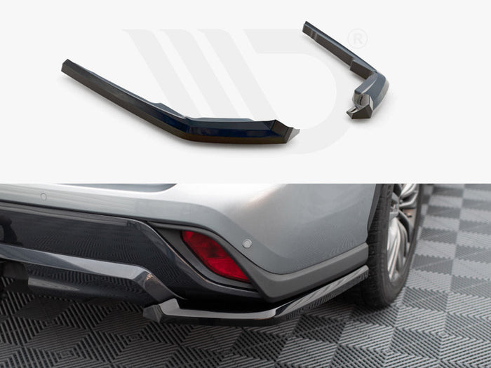 Maxton Design - REAR SIDE SPLITTERS TOYOTA HIGHLANDER MK4