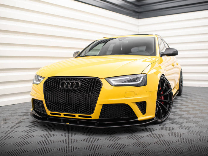 Maxton Design - STREET PRO FRONT SPLITTER AUDI RS4 B8
