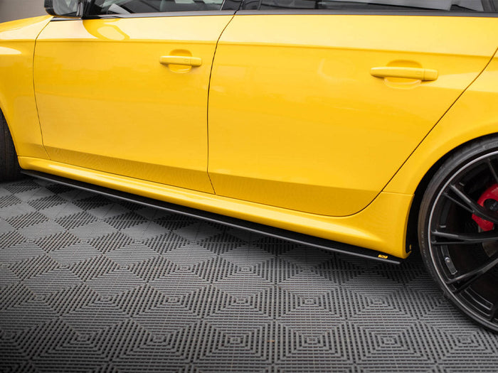 Maxton Design - STREET PRO SIDE SKIRTS DIFFUSERS AUDI RS4 B8