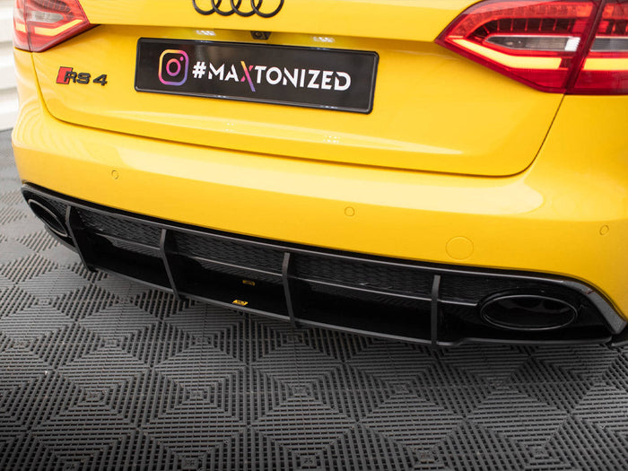 Maxton Design - STREET PRO REAR DIFFUSER AUDI RS4 B8