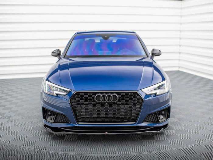 Audi A4 Competition B9 Front Splitter V.2 - Maxton Design
