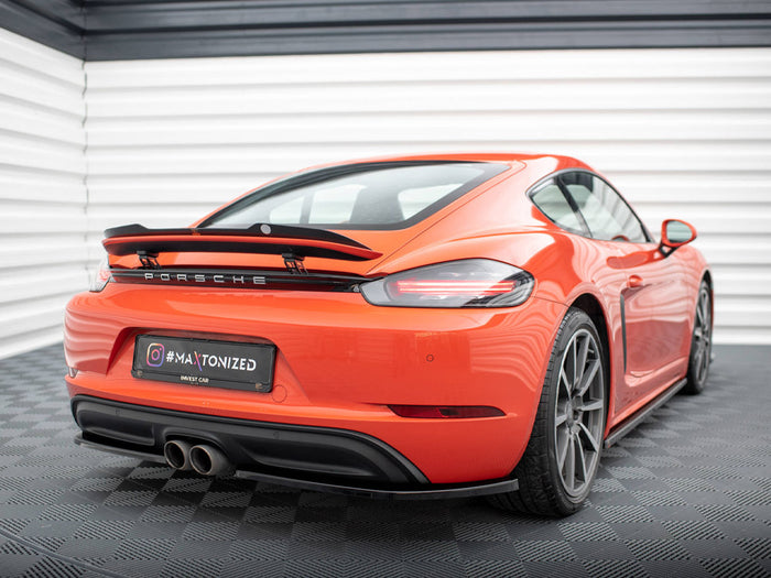 Porsche 718 Cayman 982c Spoiler CAP - Maxton Design
