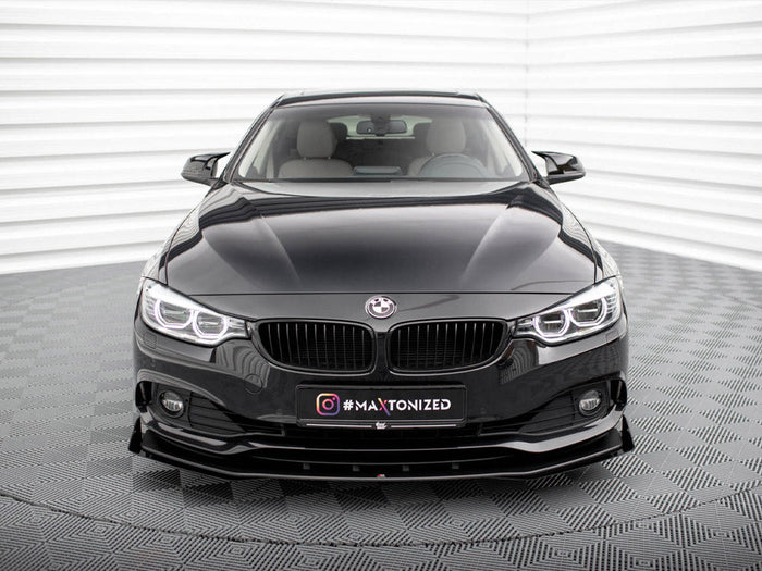 Maxton Design - STREET PRO FRONT SPLITTER + FLAPS BMW 4 GRAN COUPE F36