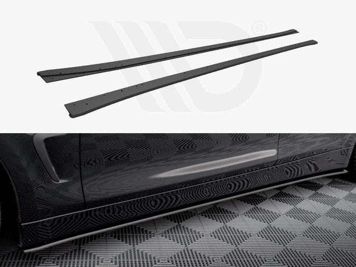 Maxton Design - STREET PRO SIDE SKIRTS DIFFUSERS BMW 4 GRAN COUPE F36