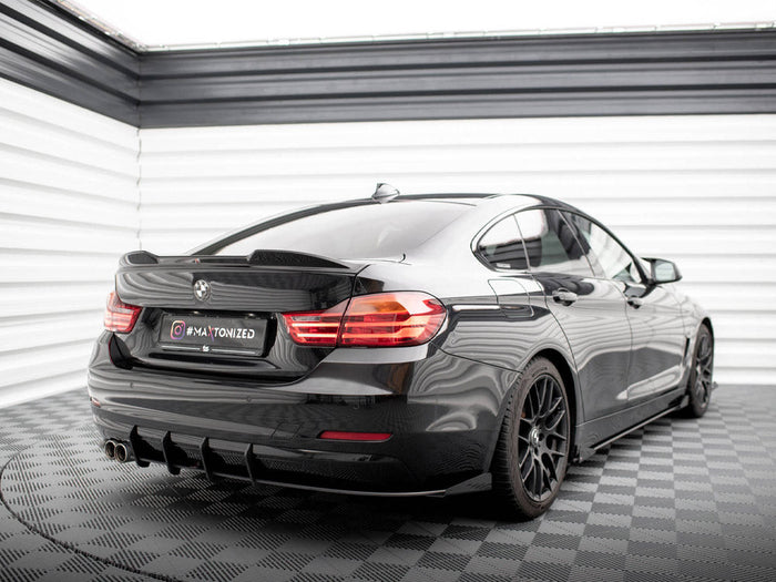 Maxton Design - STREET PRO REAR DIFFUSER + FLAPS BMW 4 GRAN COUPE F36