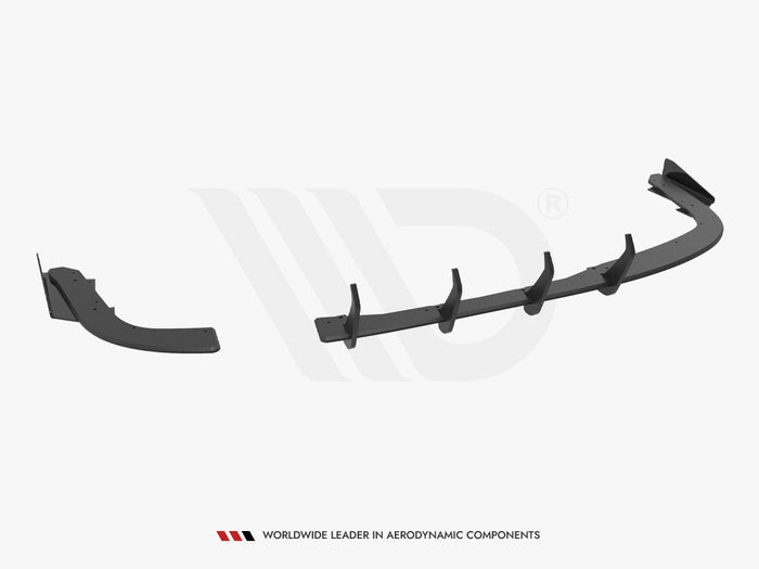 Maxton Design - STREET PRO REAR DIFFUSER + FLAPS BMW 4 GRAN COUPE F36