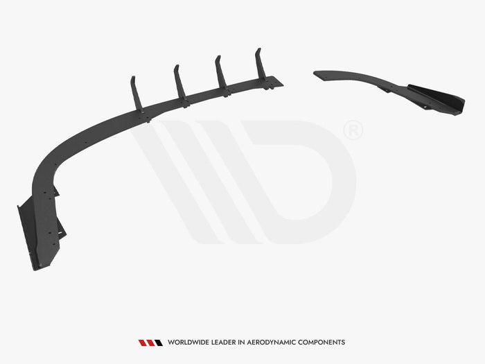 Maxton Design - STREET PRO REAR DIFFUSER + FLAPS BMW 4 GRAN COUPE F36