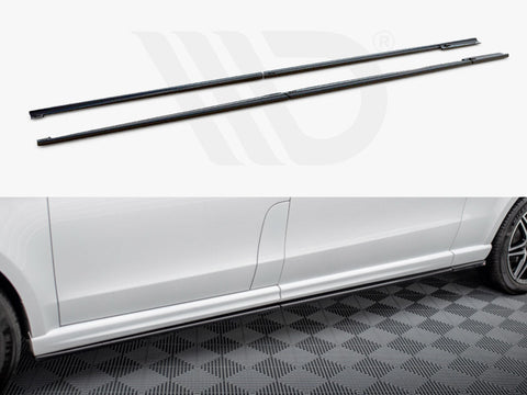Maxton Design - Side Skirts Diffusers Mercedes V-Class Extra Long AMG-Line W447