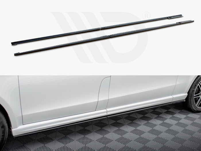 Maxton Design - Side Skirts Diffusers Mercedes V-Class Extra Long AMG-Line W447