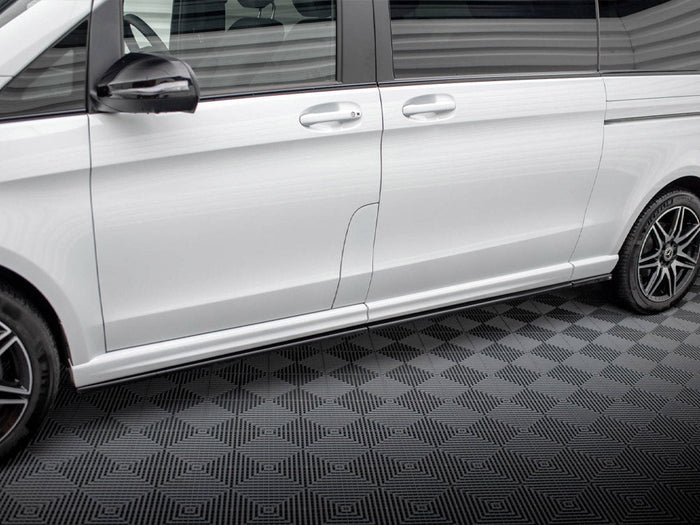 Maxton Design - Side Skirts Diffusers Mercedes V-Class Extra Long AMG-Line W447