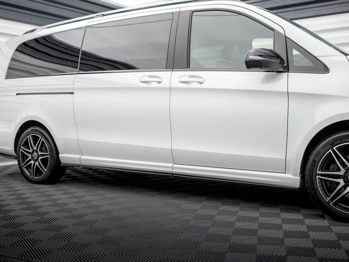 Maxton Design - Side Skirts Diffusers Mercedes V-Class Extra Long AMG-Line W447