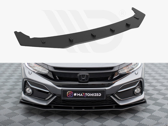 Maxton Design - STREET PRO FRONT SPLITTER HONDA CIVIC SPORT MK 10