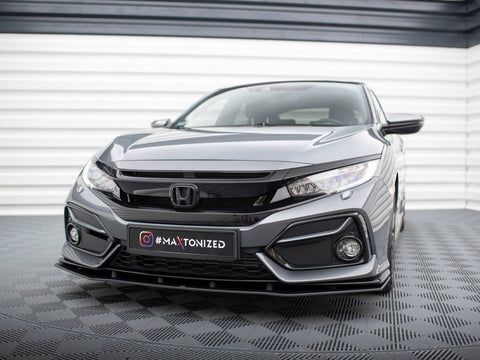 Maxton Design - STREET PRO FRONT SPLITTER HONDA CIVIC SPORT MK 10