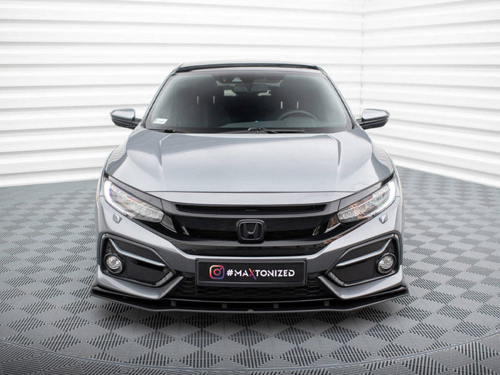 Maxton Design - STREET PRO FRONT SPLITTER HONDA CIVIC SPORT MK 10