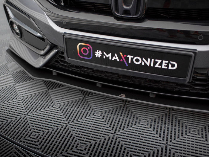 Maxton Design - STREET PRO FRONT SPLITTER HONDA CIVIC SPORT MK 10