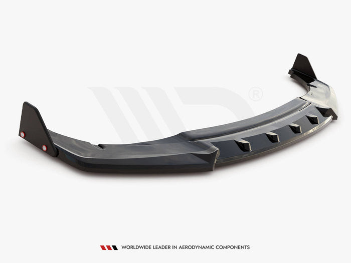 Maxton Design - FRONT SPLITTER V.1 + FLAPS HONDA CIVIC SPORT MK 10
