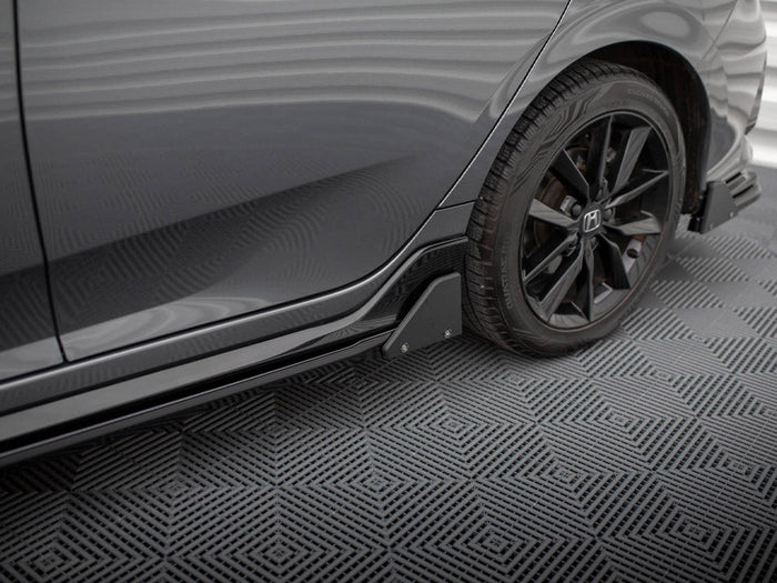 Maxton Design - SIDE SKIRTS DIFFUSERS + FLAPS HONDA CIVIC SPORT MK 10