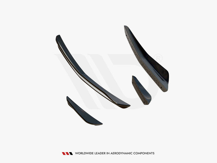 Maxton Design - FRONT BUMPER WINGS (CANARDS) HONDA CIVIC TYPE-R MK 11
