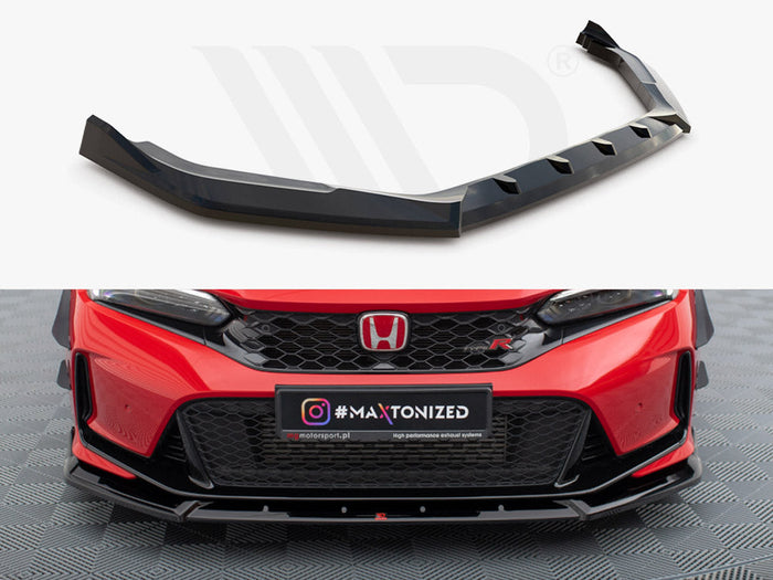 Honda Racing Splitter Maxton Design - FRONT SPLITTER V.2 HONDA CIVIC TYPE-R MK 11 – VUDU ...