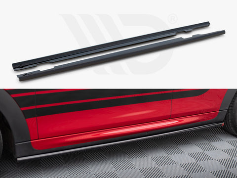 Side Skirts Diffusers Mini Cooper S John Cooper Works F55 Facelift - Maxton Design