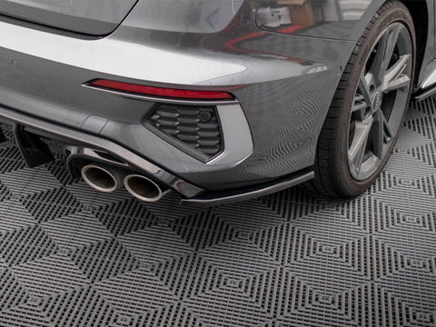 Maxton Design - REAR SIDE SPLITTERS V.2 AUDI S3 SEDAN 8Y