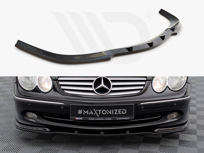 Maxton Design - FRONT SPLITTER MERCEDES CLK W 209 FOR STANDARD VERSION