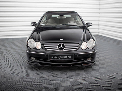 Maxton Design - FRONT SPLITTER MERCEDES CLK W 209 FOR STANDARD VERSION