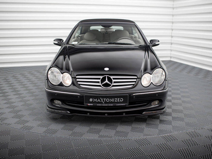 Maxton Design - FRONT SPLITTER MERCEDES CLK W 209 FOR STANDARD VERSION