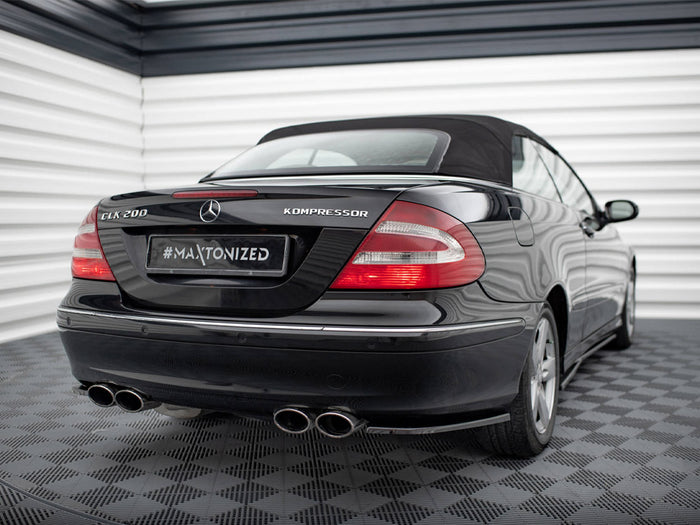 Mercedes CLK W209 Rear Side Splitters V.1 - Maxton Design