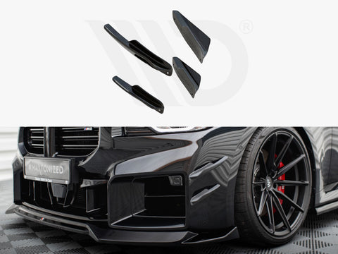 BMW M2 G87 Front Bumper Wings (Canards) - Maxton Design