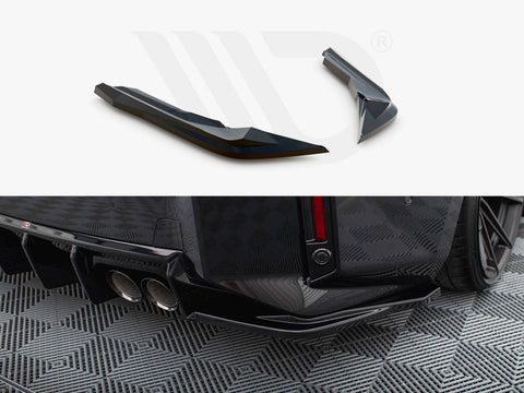 BMW M2 G87 Rear Side Splitters V.3 (For rear valance v.1) - Maxton Design