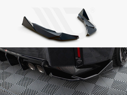 BMW M2 G87 Rear Side Splitters V.4 (For rear valance v.1) - Maxton Design