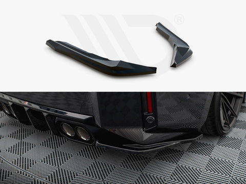 BMW M2 G87 Rear Side Splitters V.5 (For rear valance v.2) - Maxton Design