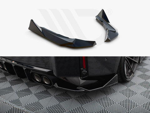 BMW M2 G87 Rear Side Splitters V.6 (For rear valance v.2) - Maxton Design