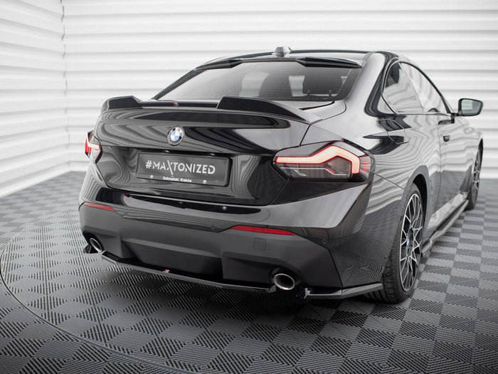 BMW 2 Coupe G42 Central Rear Splitter - Maxton Design