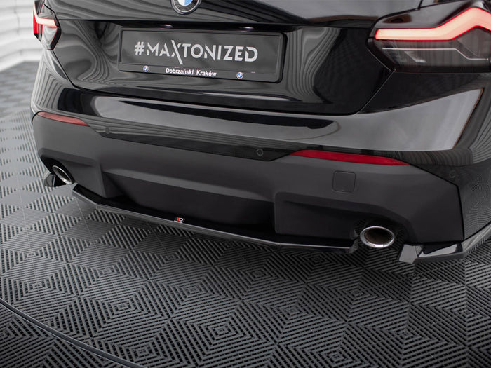 BMW 2 Coupe G42 Central Rear Splitter - Maxton Design