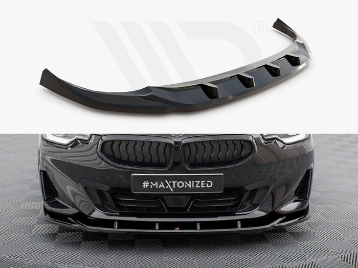 BMW 2 Coupe G42 Front Splitter V.3 - Maxton Design
