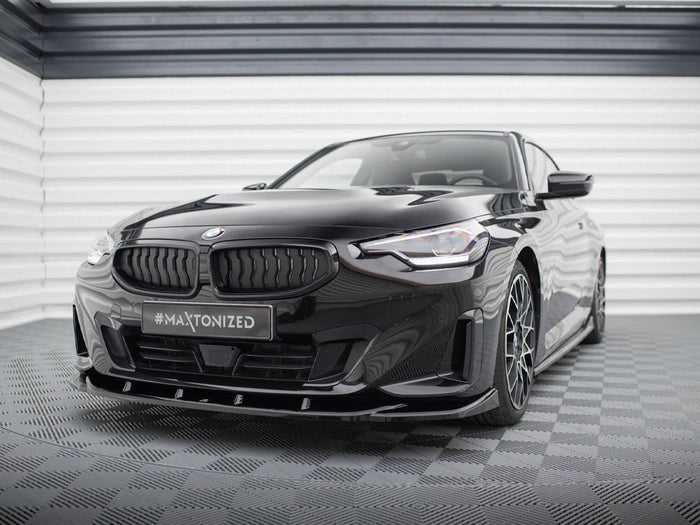 BMW 2 Coupe G42 Front Splitter V.3 - Maxton Design